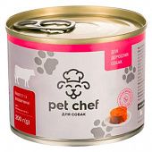 Паштет для собак Pet Chef  с говядиной 200г