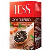 Чай черный Tess Goldberry облепиха и айва 90г