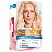 Крем-краска для волос L'Oreal Excellence Creme 01 супер-осветляющий русый натуральный