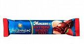 Шоколад молочный Millennium Mousse с муссовой и клубничной начинкой 33г