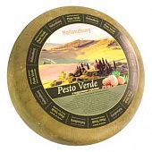 Сыр Hollandburg Pesto Verde с кедровыми орехами 50%