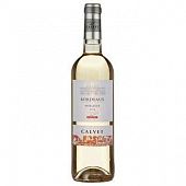 Вино Calvet Moelleux Bordeaux белое полусладкое 11% 0,75л