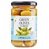 Оливки Ophellia зеленые с косточкой 300г