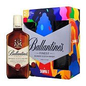 Виски Ballantine's Finest 40% 0,7л + 2 бокала