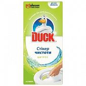 Стикер чистоты для унитаза Duck Цитрус 3шт