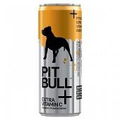 Напиток энергетический Pit Bull Extra Vitamin C безалкогольный сильногазированный 250мл