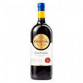Вино Oreanda Pinot Noir красное полусладкое 9,5-13% 1,5л