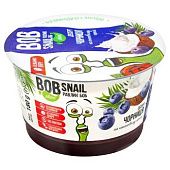 Десерт Bob Snail на кокосовом креме черника 180г