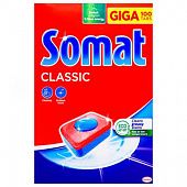 Таблетки Somat Classic для посудомоечных машин 100шт
