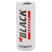 Напиток энергетический Black Energy Original без сахара 250мл