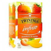 Чай фруктово-травяной Twinings Клубника-манго 2г*20шт