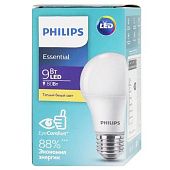 Лампа светодиодная Philips ESS LEDBulb 9W-100W E27 3000K 230V A60 RCA