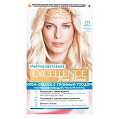 Краска для волос L'oreal Excellence 01 Супер-осветляющий русый натуральный