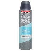Антиперспирант аэрозольный Dove Men+Care Clean Comfort 150мл