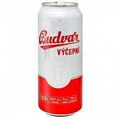 Пиво Budweiser Budvar бочковое светлое 4% 0,5л