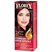 Крем-краска Florex для волос цвет спелая вишня