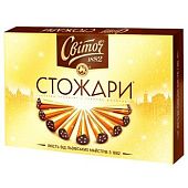 Конфеты СВІТОЧ® Стожары классические в темном шоколаде 232г
