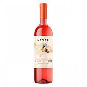 Вино Nanati Алазанская долина розовое полусладкое 9-13% 0,75л