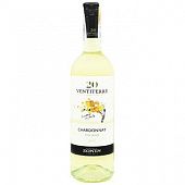 Вино Zonin Ventiterre Chardonnay белое сухое 12% 0.75л