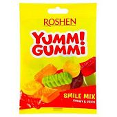 Конфеты Roshen Yummi Gummi Smile Mix 70г