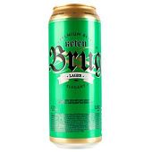 Пиво Keten Brug Lager Elegant светлое пастеризованное 4,7% 0,5л