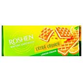 Вафли Roshen Wafers Sandwich Extra Crunch лимон 142г