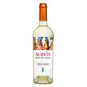 Вино Aurvin Pinot Grigio белое сухое 13,5% 0,75л