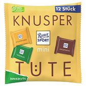 Конфеты Ritter Sport Mini Knusper Tute с хрустящим печеньем, хлопьями и кусочками орехов 200г