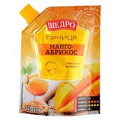 Горчица Щедро манго-абрикос 120г