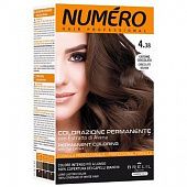 Краска для волос Brelil Professional Numero 4.38 Chocolate brown Горький шоколад 140мл