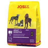 Корм сухой Josera JosiDog Adult Sensitive с домашней птицей для взрослых собак с чувствительным пищеварением 900г