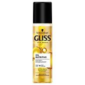 Экспресс-кондиционер Gliss Oil Nutritive для сухих и поврежденных волос 200мл