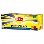 Чай Lipton Intense черный 25х2г