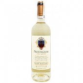 Вино Prestigium Cuvee speciale белое полусладкое 10,5% 0,75л