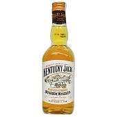 Виски бурбон Kentucky Jack 40% 0,5л