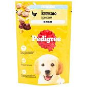 Корм влажный Pedigree с курицей для щенков 100г
