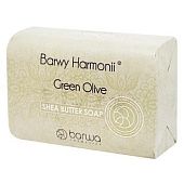 Мыло твердое Barwy Harmonii Green Olive с маслом ши 200г