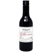 Вино Aujoux Merlot Pays D'oc красное сухое 13% 250мл