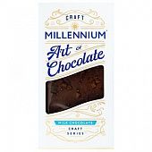Шоколад Millennium Craft Series молочный с шоколадным кранчем и печеньем брауни 100г