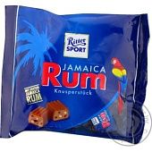 Конфеты шоколадные Ritter Sport Knusperstück с ямайским ромом 200г