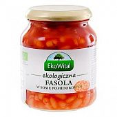 Фасоль Eko Wital белая в томатном соусе органическая 360г