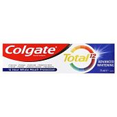 Зубная паста Colgate Total 12 Advanced Whitening 75мл