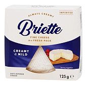 Сыр Briette Creamy & Mild 60% 125г