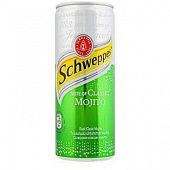 Напиток газированный Schweppes Classic Mojito 250мл