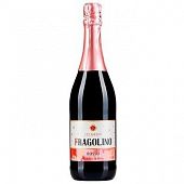 Вино игристое Sizarini Fragolino Rosso красное сладкое 7,5% 0,75л