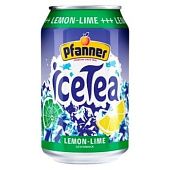 Чай холодный Pfanner лимон-лайм 0,33л