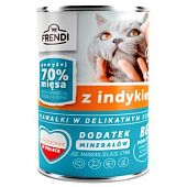 Корм Frendi для кошек с индейкой 400г