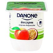 Йогурт Danone персик-маракуйя 1,2% 115г