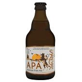 Пиво Saga American Pale Ale светлое нефильтрованное 4,8% 0,33л