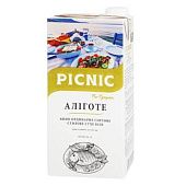 Вино Picnic Алиготе белое сухое 9,5-14% 1л